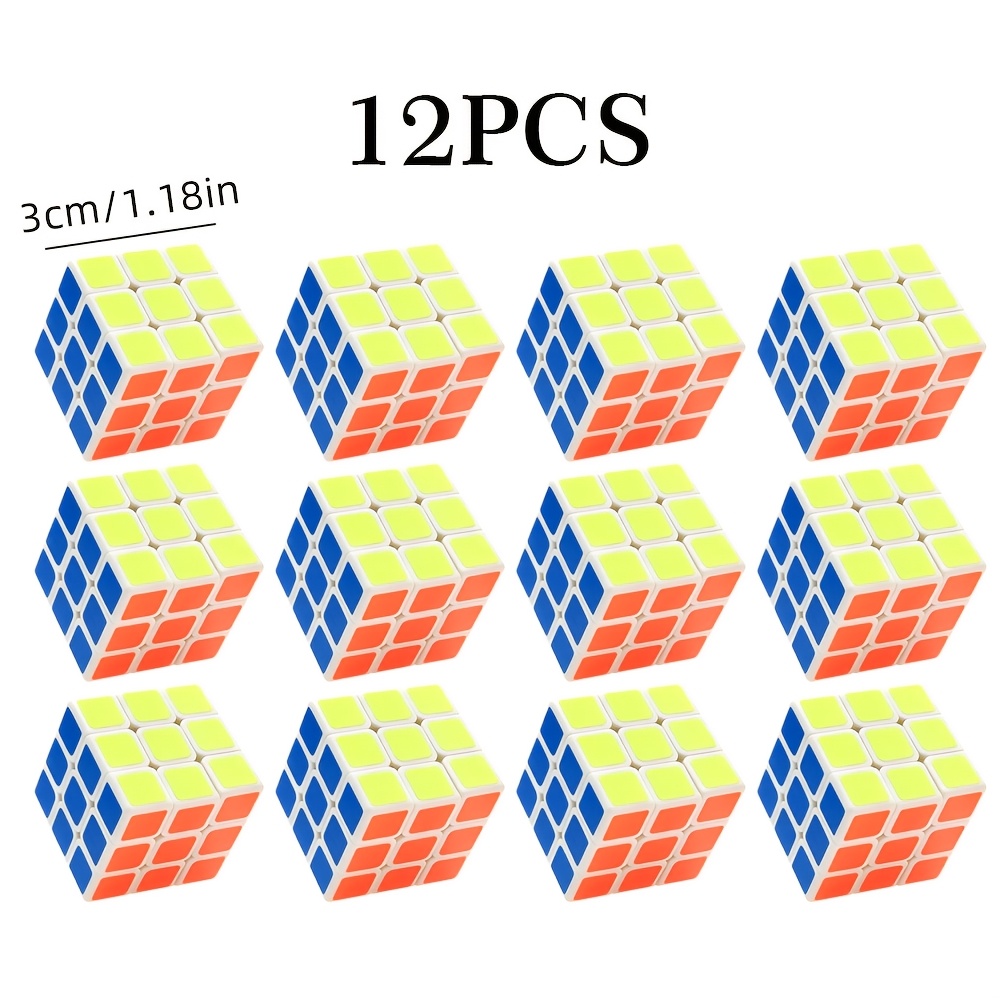 3x3 Magic Speed Puzzle Cube, Brain Teaser Game Cube