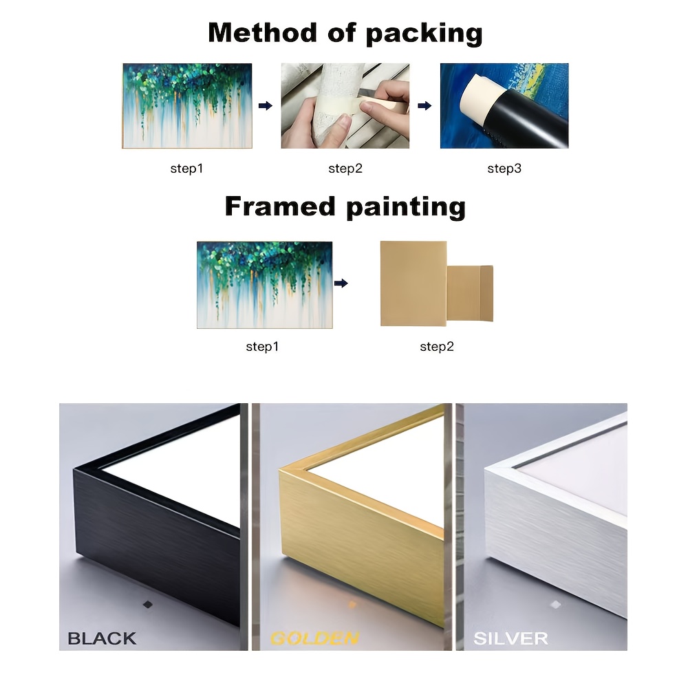 Large Modern Minimalist Abstract Canvas Oil Painting - Hand-Painted Wave Design in Light Gray, White, and Golden, Aluminum Alloy Frame, Perfect for Living Room, Bedroom, Office Wall Decor - Unique Art Gift for Halloween, Christmas, or Home Decor