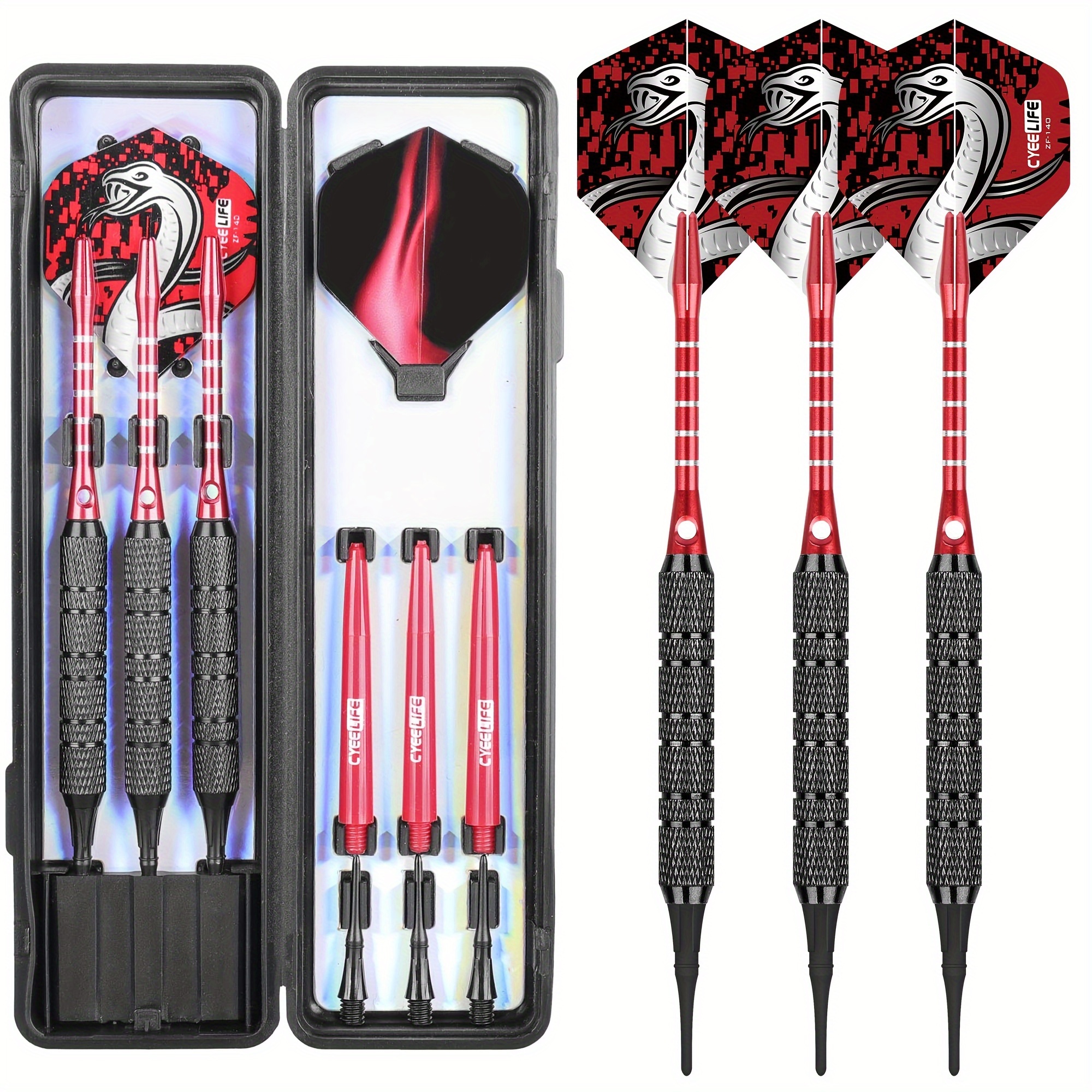 

18g Soft Darts With Aluminum Rod, Drop Resistant Darts For Outdoor Practice Entertainment