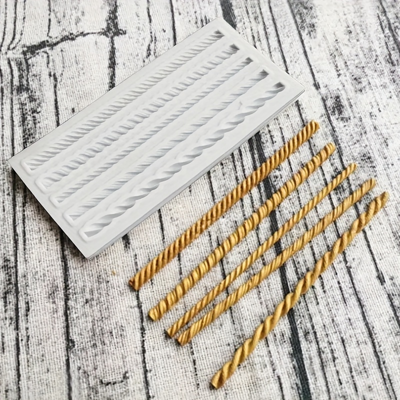 TEMU Stampo in silicone a forma di a spirale 1 pz