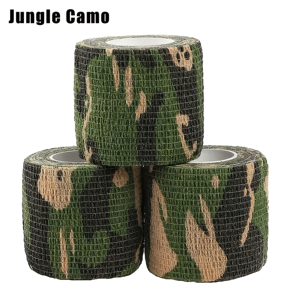 Set of 3 Camouflage Wrap Tapes for Hunting