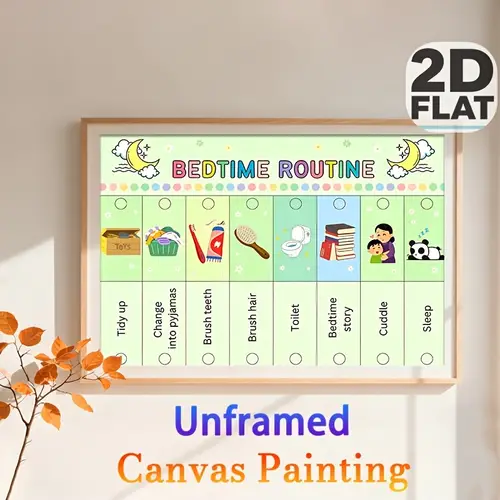 routine chart sold on Temu Australia