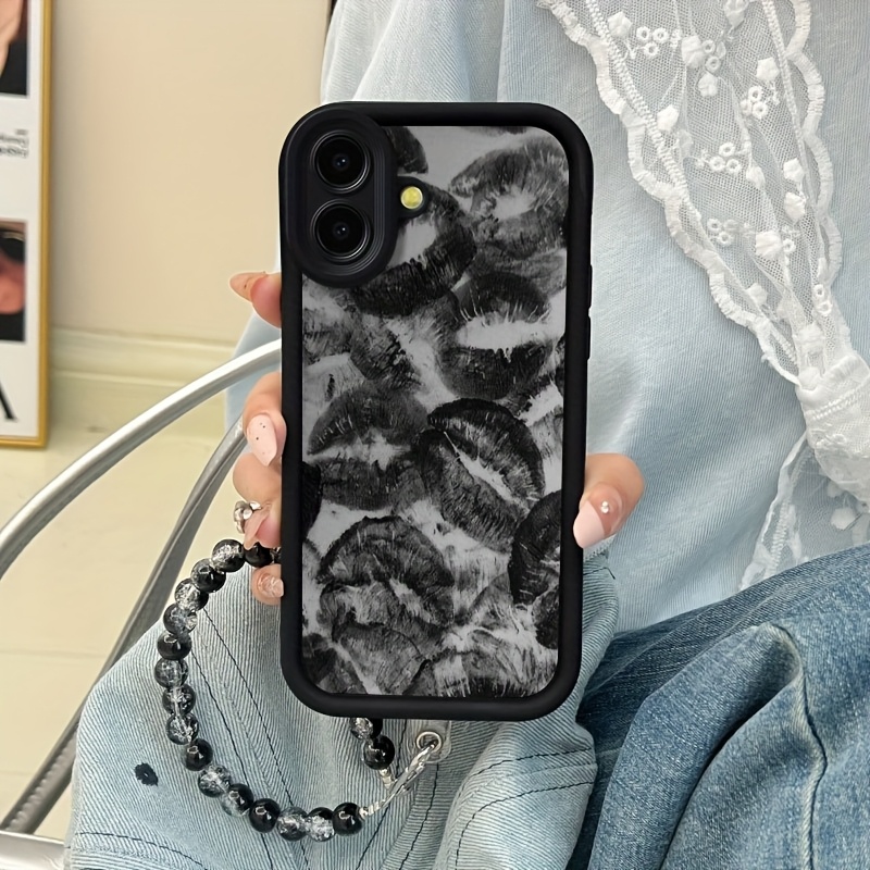 TEMU Чохол для телефону: 2D плоский, сумісний з чохлом для телефону for Samsung, сумісний з for Galaxy A07, з шнурком для телефону, креативний милий