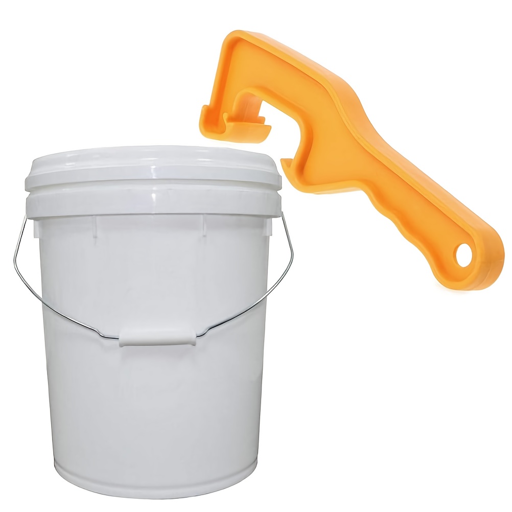 

5-gallon Plastic Bucket Lid Opener - Manual Can & Jar Opener Tool For Home And Office, Ideal For Paint, Waterproof & Oil Barrels