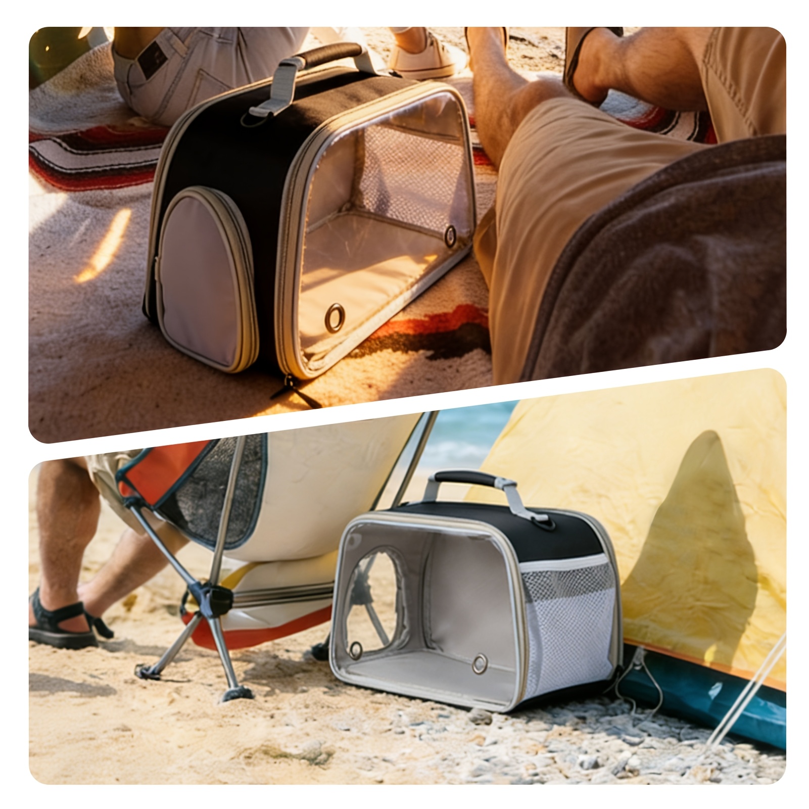 Designed for Travel: Features a Cozy Top Handle for Easy Carrying - Whether You'Re Going to The Veterinarian, Attending a Reptile Gathering, Or Enjoying a Weekend Trip