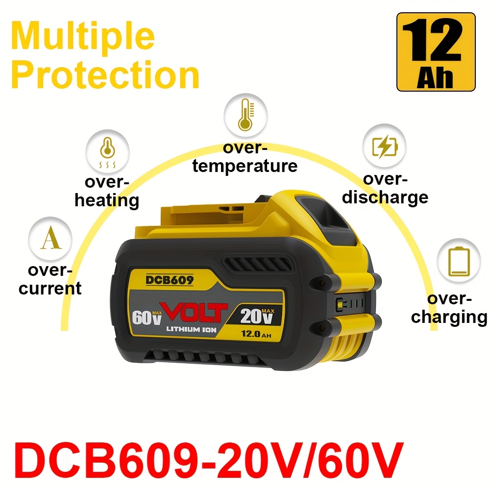 12ah Battery Home Depot 60v Dewalt Battery Flexvolt Ah And Dewalt