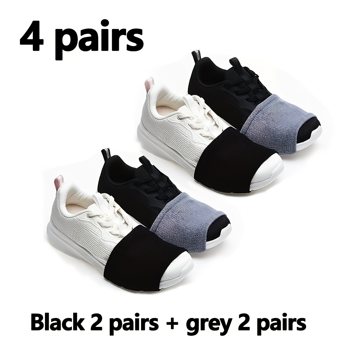 

4pcs Non-slip Dance Socks, Fit, Polyester - Enhances Grip For Sneakers & High Heels, Ideal For Dance, Fitness & Aerobics, Suitable For All , Great Holiday Gift, No Batteries Required