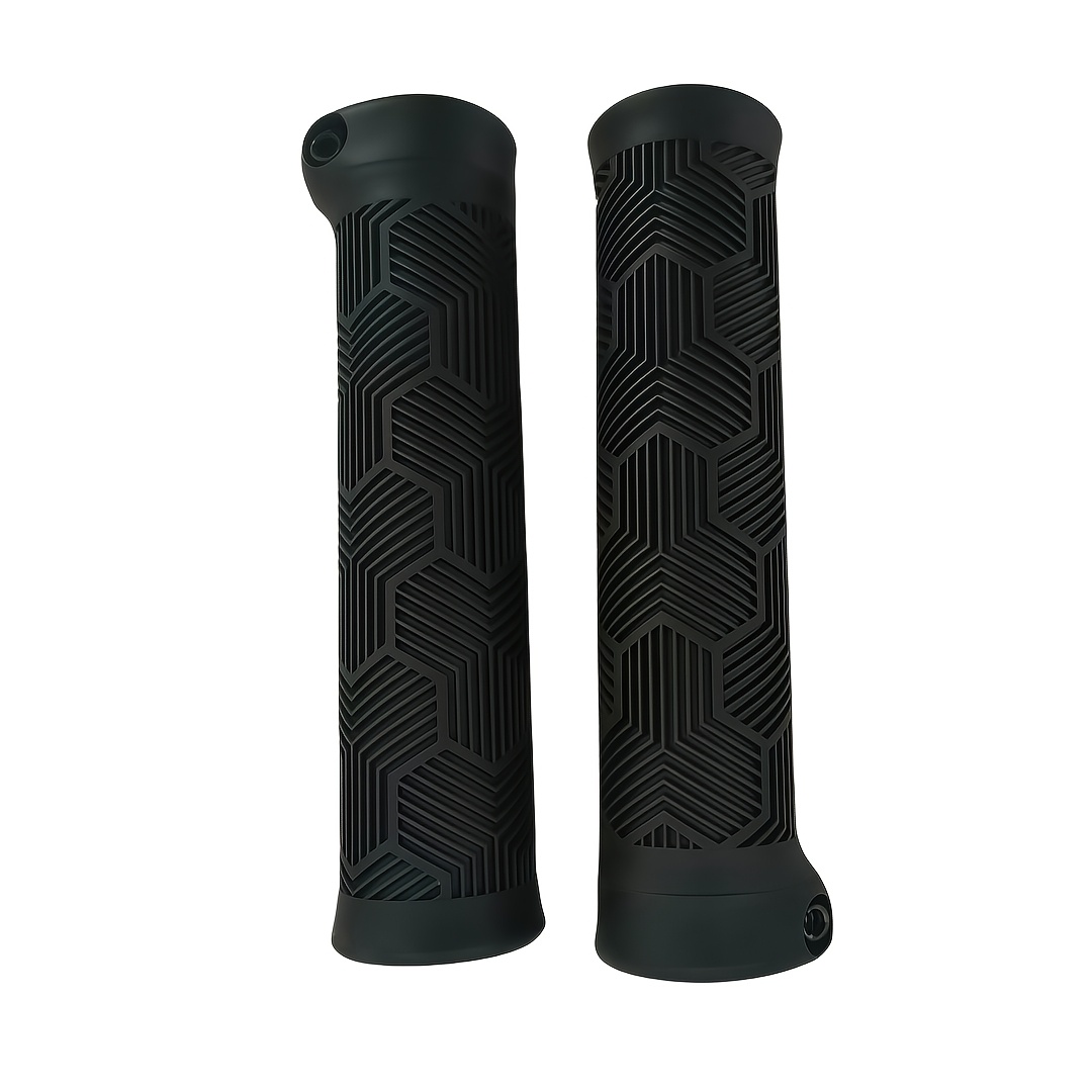 TEMU Mountain Bike Grips, Non-slip Single Mtb Handlebar Grip,22.2mm(7/8"), ,bicycle Handle For Most Bikes