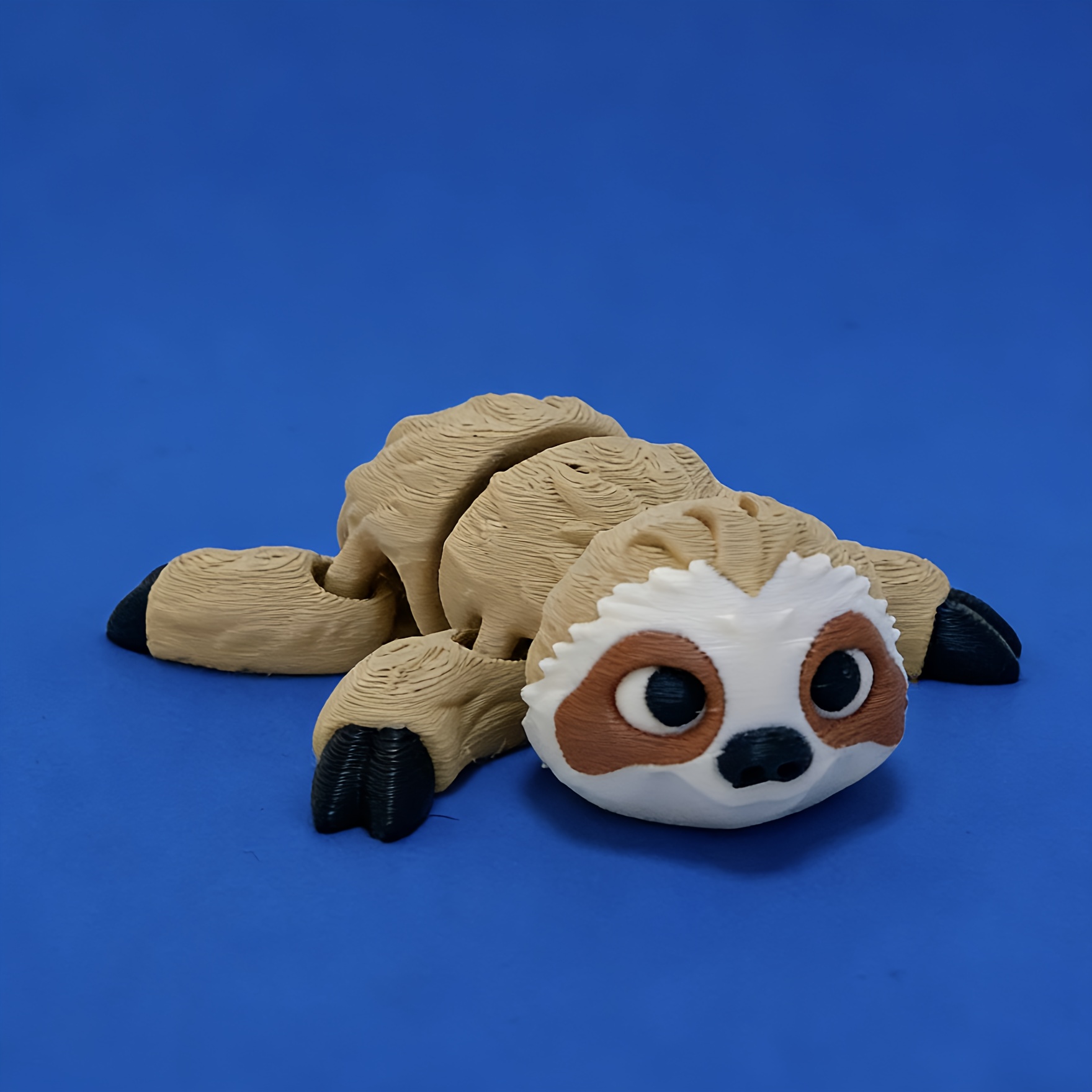 1 3d Printed Sloth Toy Statue | Articulated, Suitable For Easter, Halloween, Christmas, Valentine's Day, Thanksgiving - Plastic, Tabletop Display