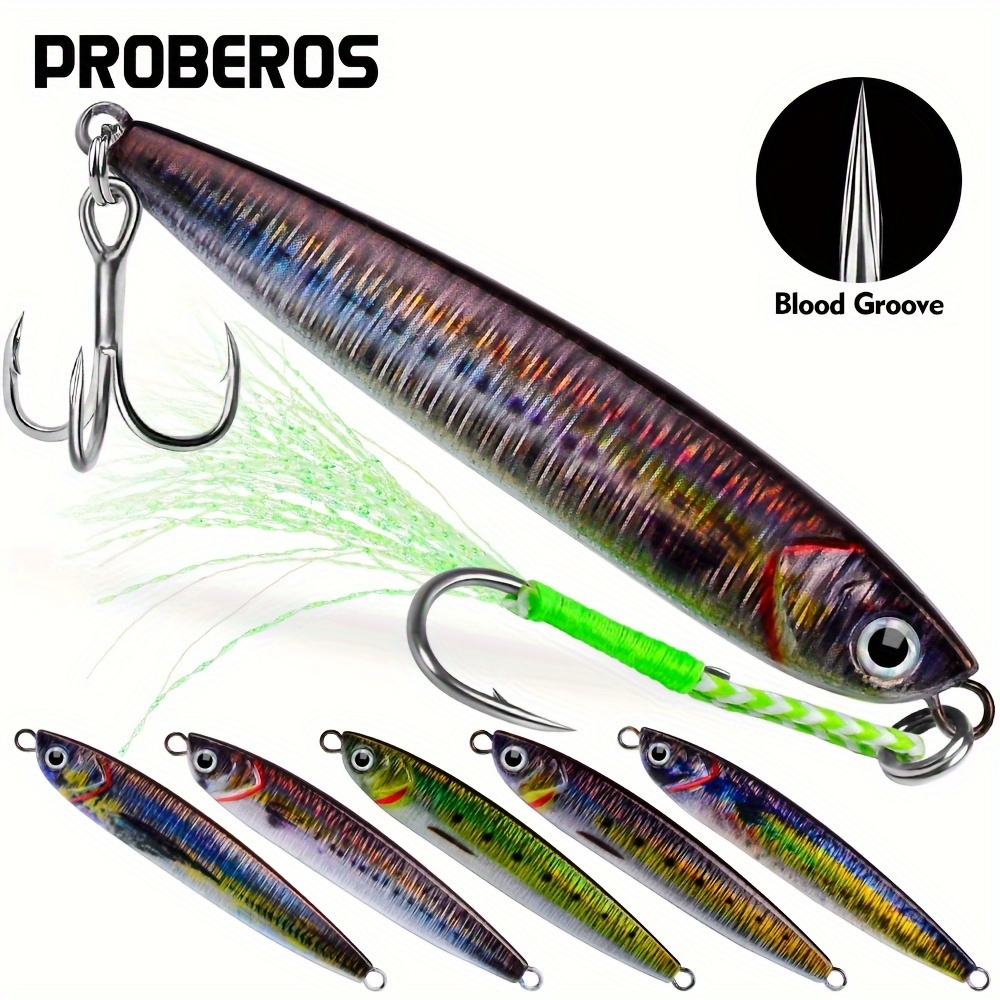1pc Gold Lures Vertical Saltwater Lead Jigs Deep Sea Fishing Lures Slow  Jigging Pitching Artificial Lures For Bass, Walleye - Sports & Outdoors -  Temu United Kingdom