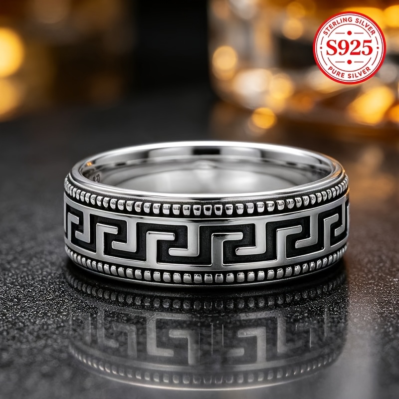 Image of 925 Sterling Silver Exquisite Ladies Fashion Ring, Elegant, Vacation, Classic, Party, High-value Ladies Jewelry Ring, Suitable For Vacation, Travel, Daily Wear, Is A Perfect Commemorative Gift For