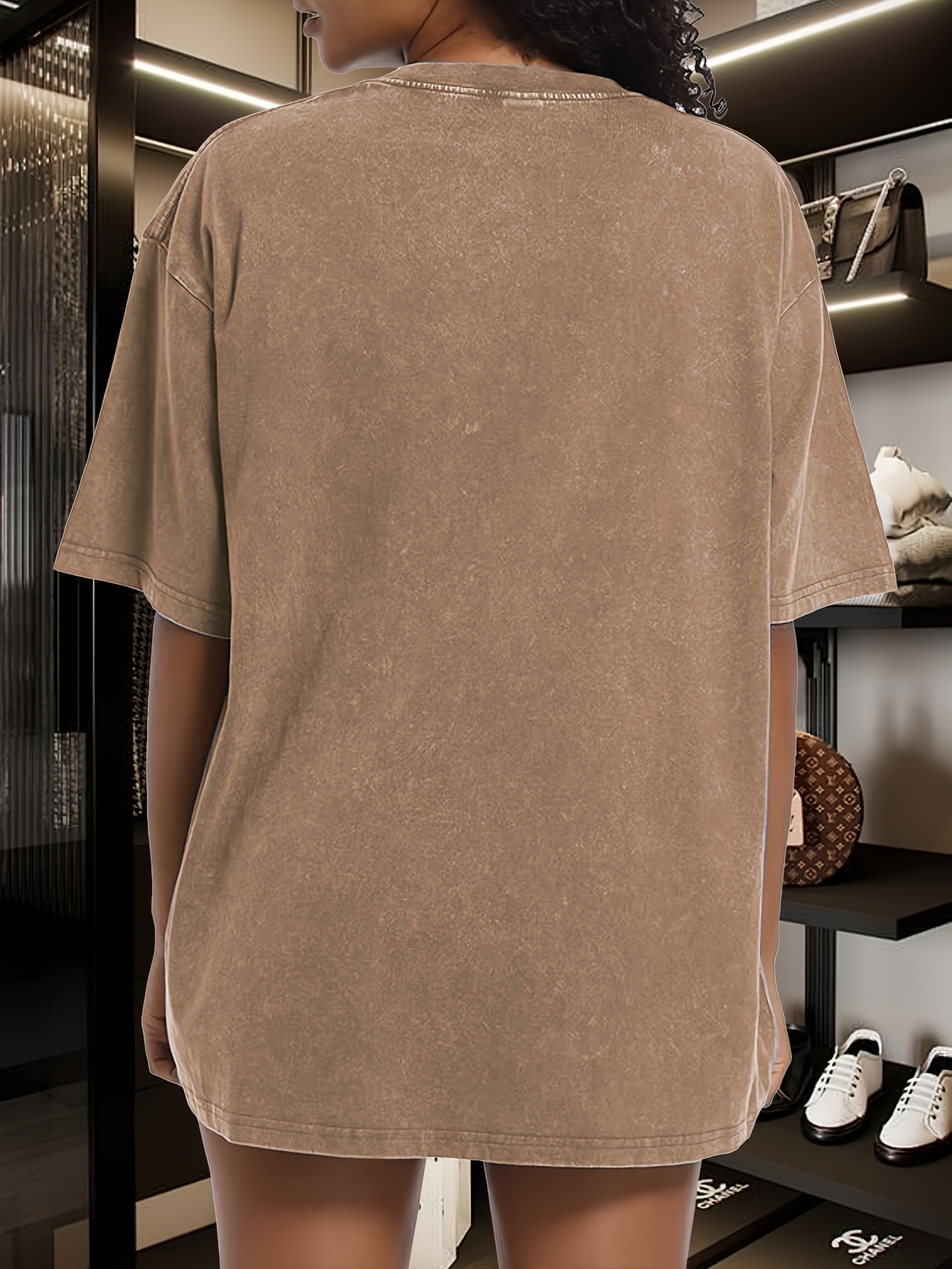 heavyweight 100% cotton oversized women's t shirt vintage - Temu