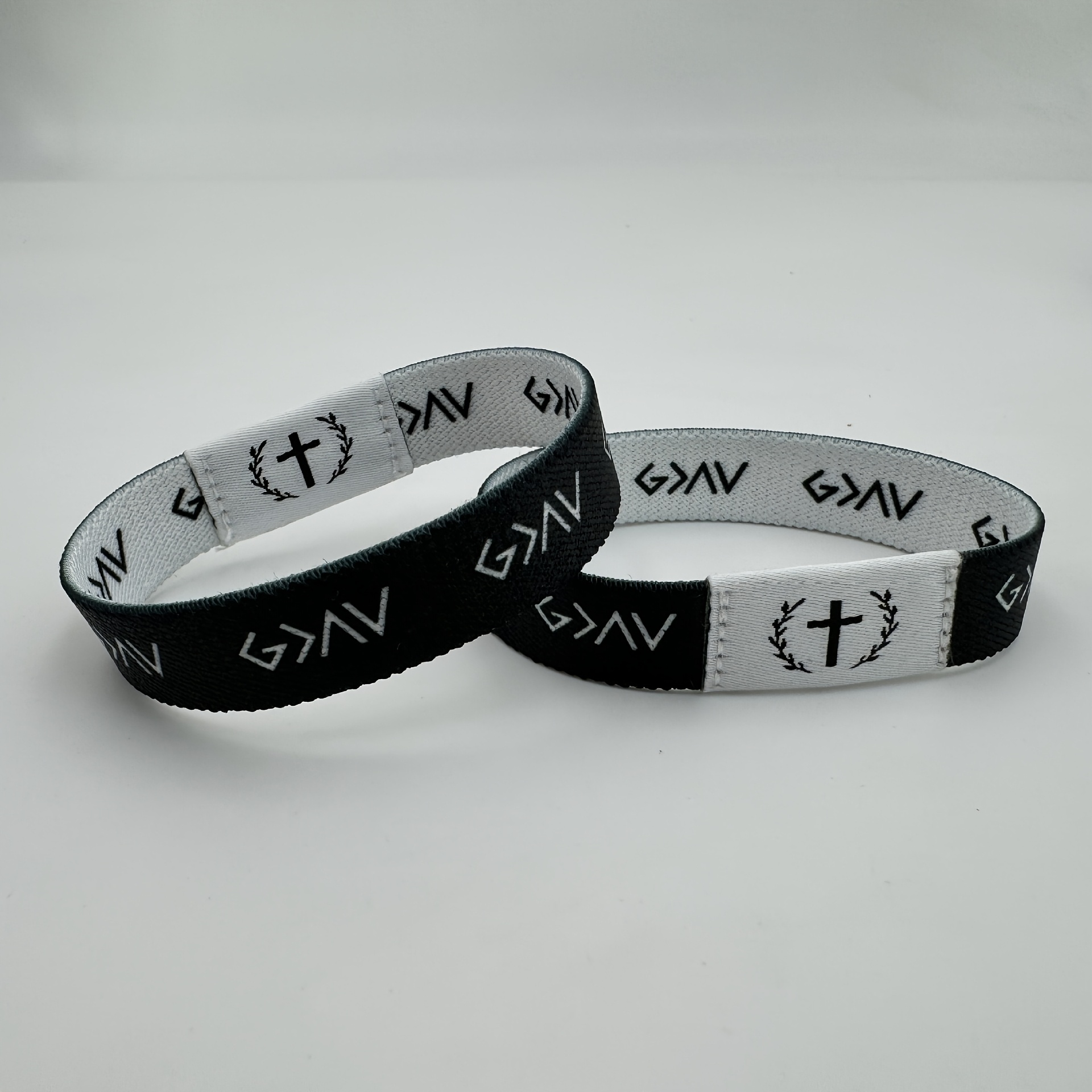 Women's Nylon Bible Wristband with NFC Scripture