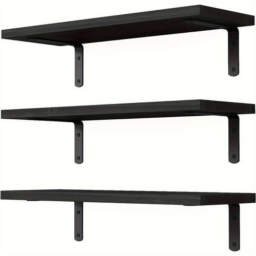 item picture wall floating shelves for bedroom shelves for room wall set of 3 wall mounted shelf for bathroom kitchen and living room storage floating shelves