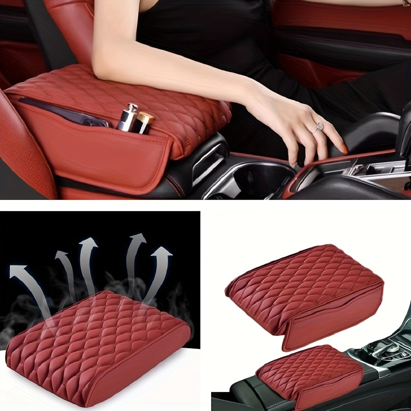 

Car Armrest Box Height Increases Storage Pad Memorycotton Car Armrest Box Cushion 4 Seasons Universal Fit, Non-slip Design, Non-rub Protection, Enhanced Comfort & Support