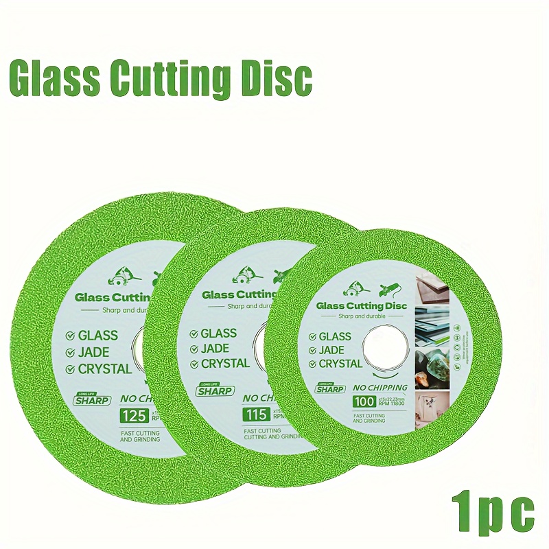 

Diamond Glass & Ceramic Cutting Blade - 1pc, Thin Saw Disc Stone, , Crystal & Ceramic Trimming