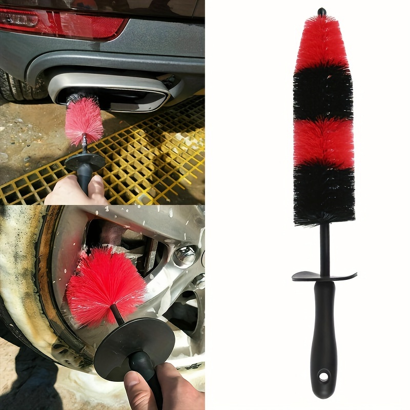 

Car Cleaning Brush Rim Brush Wheel Cleaning Brush, Pp & Pe Car Cleaning Brush, Water Absorption Wheel Brush, Multipurpose Use For Wheels, Rims, Exhaust Tips, Motorcycles (rim Brush)