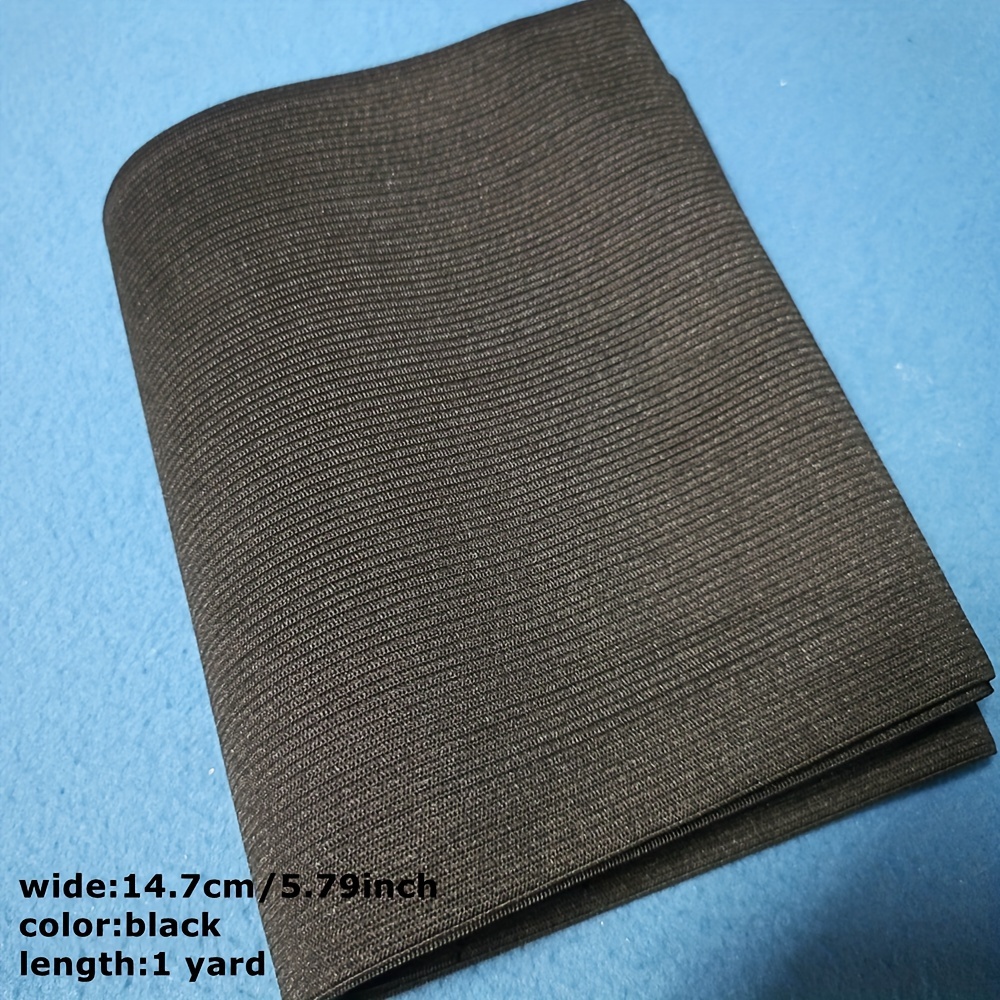 8cm/10cm/14.7cm 1 Yard/pack Black White Sewing Elastic Band Headband Pants Clothing Sewing Supplies