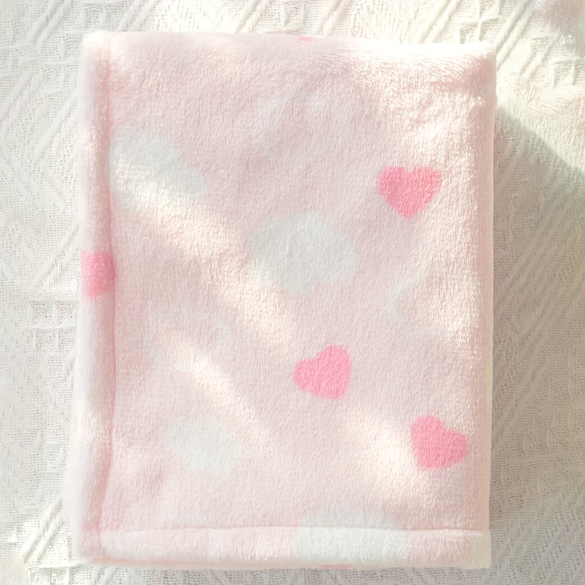 1pc Of Soft And Blanket, Plush Short-pile Baby Throw, Stroller Cover Blanket