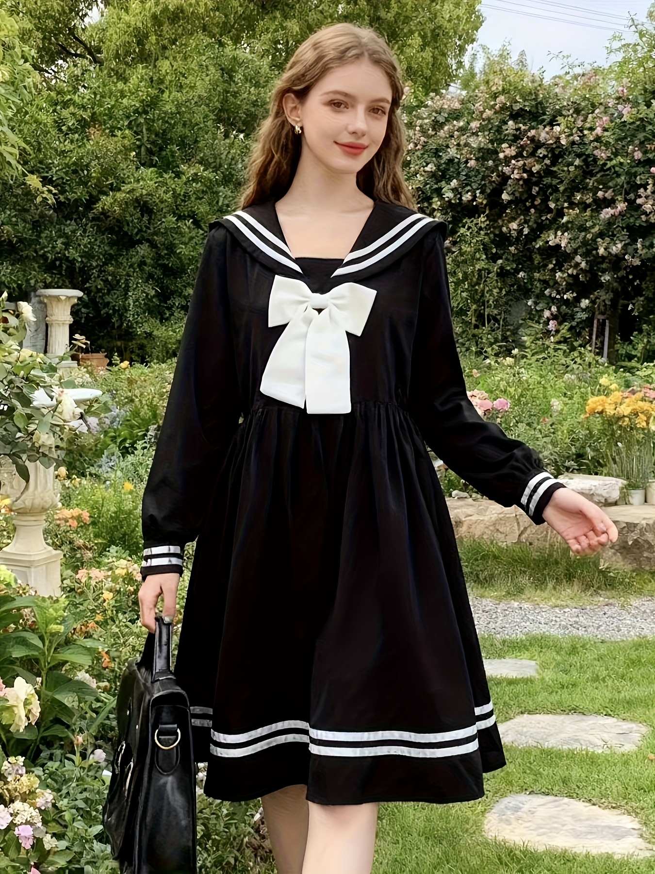 sailor dress sold on Temu United States