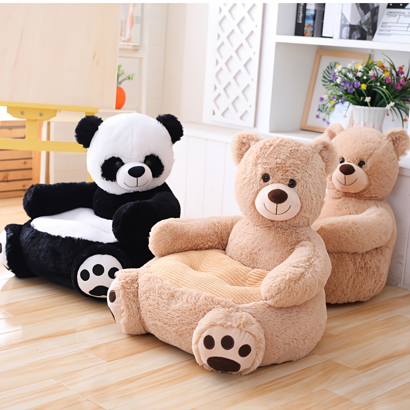 cute cartoon plush animal zipper design for   soft and delicate to touch filling multi scene use of the living can     teddy bear