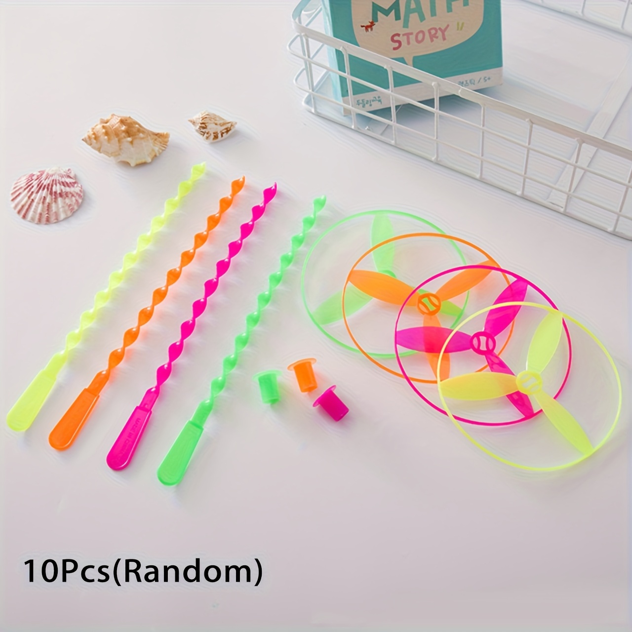 Image of 10pcs/34pcs Hand-pushed Flying Saucer Toys, Outdoor Flying Toys, Children's Competitive Toys For Kids Birthday Party Christmas Halloween Gifts Novelty Toy Classroom Prizes Holiday Gifts (random)