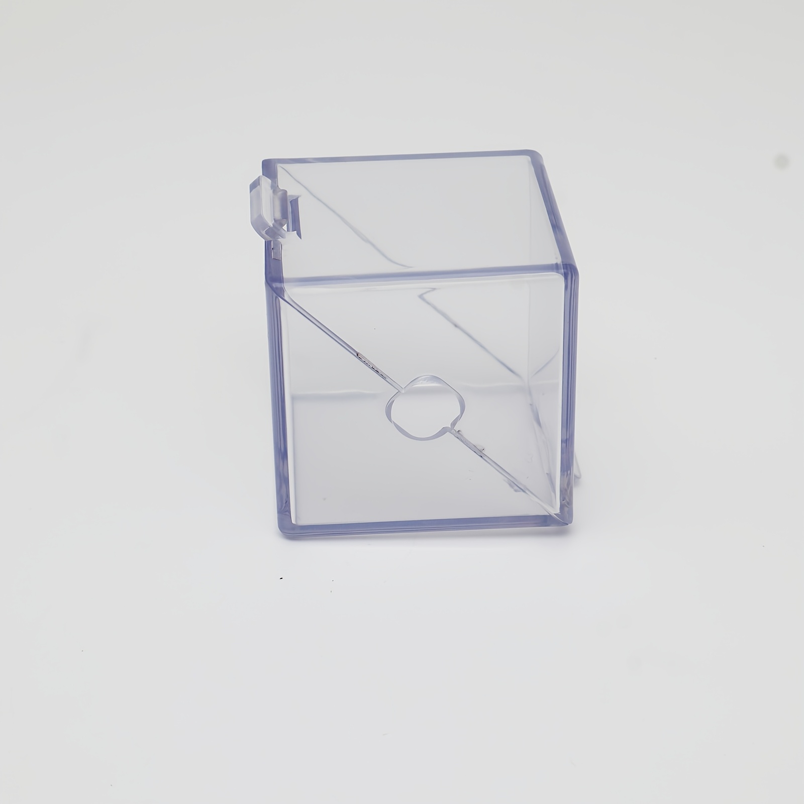E-shop Tragbare Fruchtform - Kreative quadratische Tomaten-/dreieckige Birnenform, Obst- und Gemüseform für den Garten, transparente Acryl-Pflanzform,