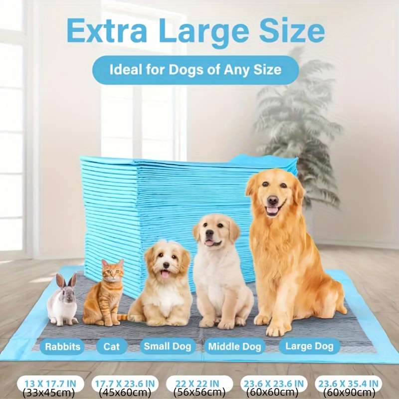 

/200/300pcs Extra-large Disposable Absorbent Dog Training Pads - Essential Dogs Litter & Housebreaking Supplies For Pet Owners - , Leak-proof, And Easy Pet Pee Pads For Faster Potty Training