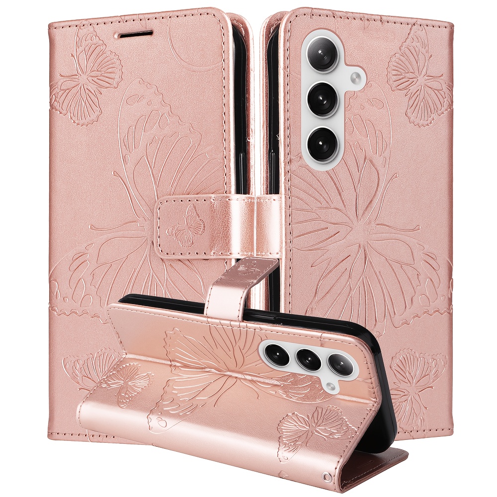 TEMU Phone Case: Big Cute Phone Case For Galaxy A57 A37 A17 A56 A36 A26 A16 A55 A35 A25 A15 A54 A34 A24 A14 Men' S And Women' S Wallet Card Holder