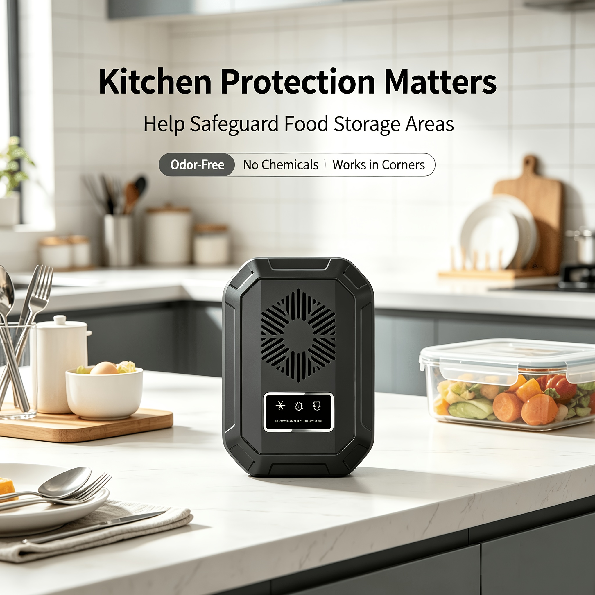 Image of 2026 Technology Rodent Repeller, Wide Coverage, Usb Charging, Safe For Humans And Pets, Physical Rat Repellent, Modern Rat Repellent Technology, To Rodent Infestation, For Home Kitchens
