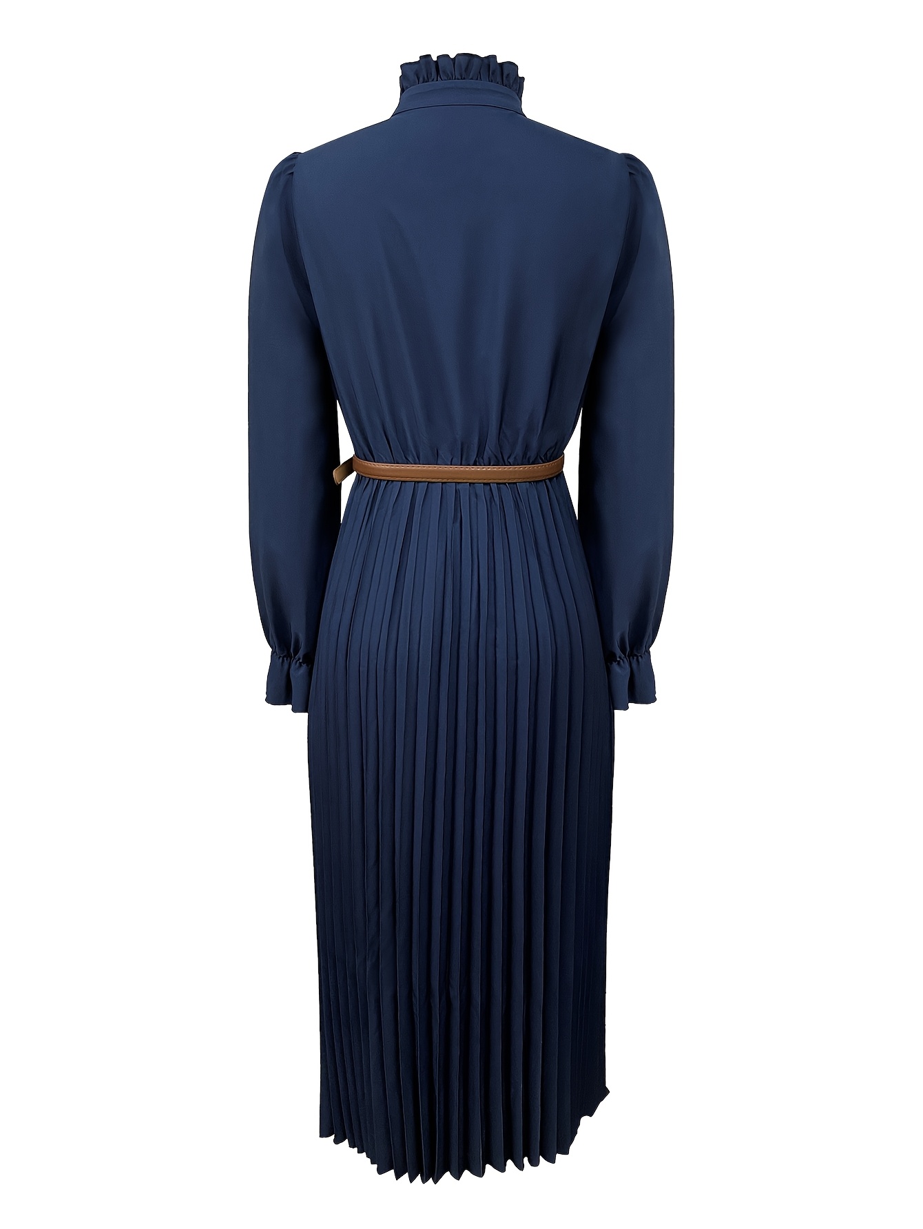 linen dress for winter Embroidered Linen Dresses Long Sleeve Linen Caftans Gown For Fall/Winter