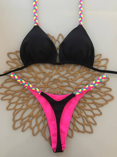 inner and outer style bikini set