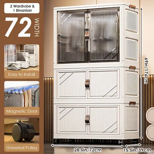 level wardrobes and storage cabinets with wheels and magnetic doors foldable lockers dresser waterproof bathroom lockers versatile bedroom furniture for living rooms bathrooms kitchens cupboards storage cabinet