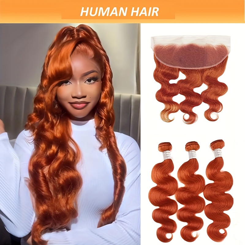 three bundles of body wave hair with a lace closure  display picture 3