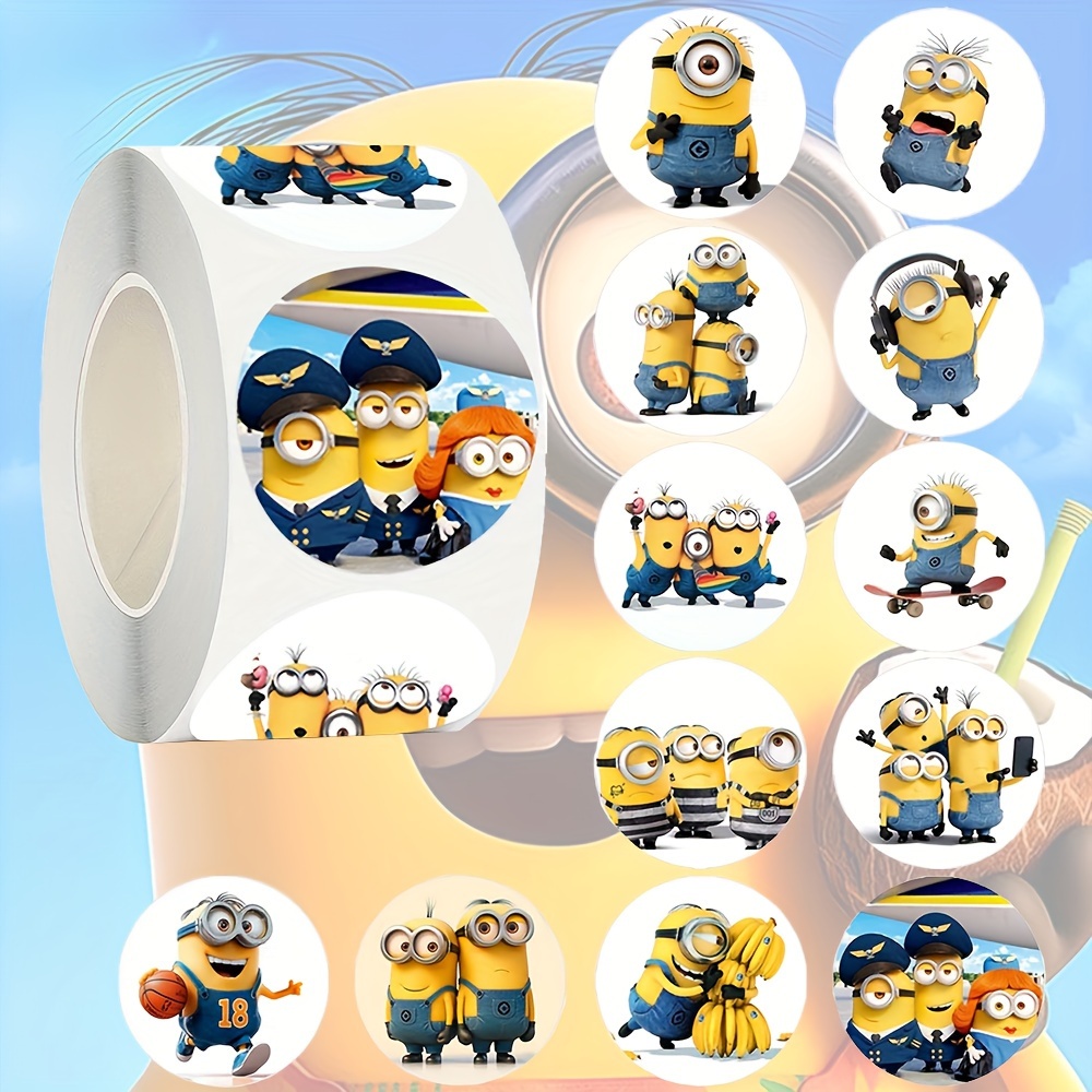 

Minions 500 Per Roll Decorative Sealing Fun Minion Pattern Decoration , Suitable For , Envelopes, , Office