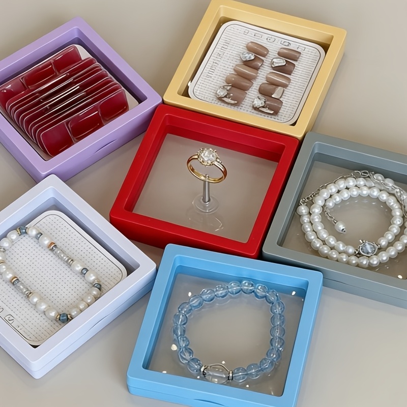 Colorful Transparent Film Suspension Jewelry Box