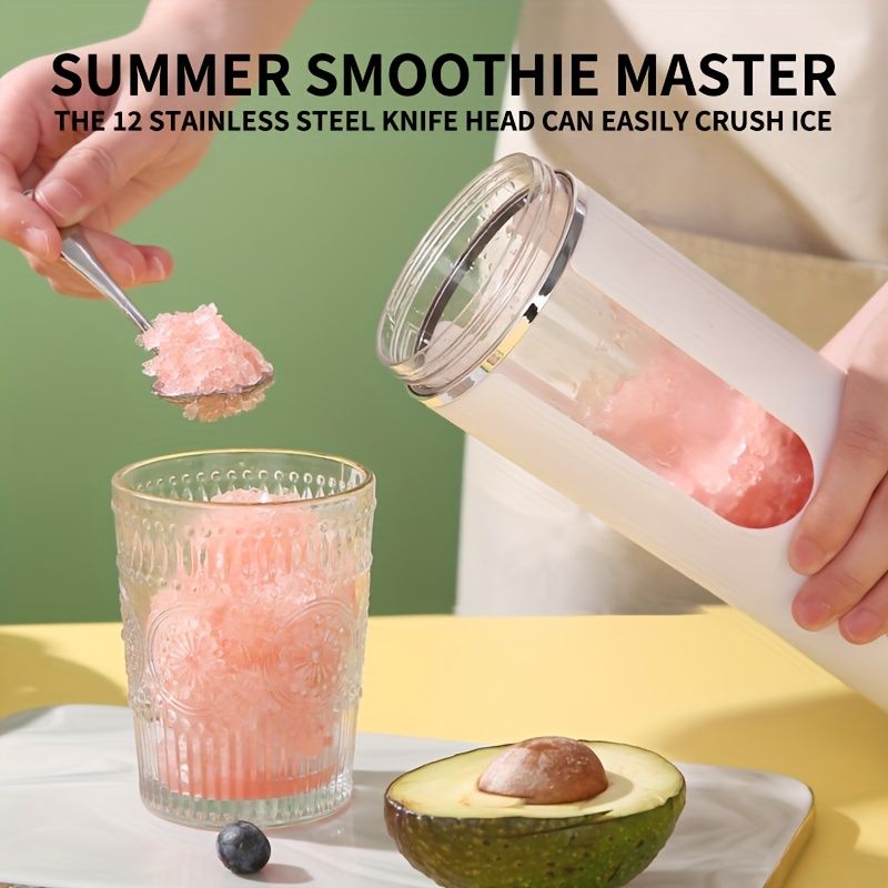 USB Rechargeable Portable Blender And Handheld Juicer – Easy to Clean, Perfect for Smoothies, Milkshakes, And Fresh Fruit Drinks – with Digital Display, – Ideal for Home, Office, Travel, Outdoor
