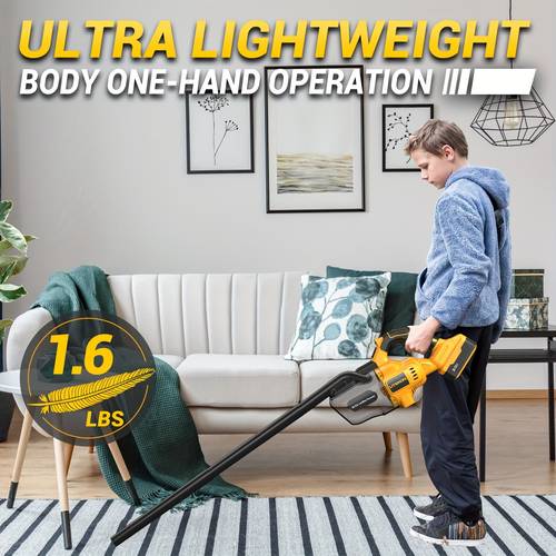 for dewalt cordless handheld vacuum for 20v batteries 1000w 5 in 1 vacuum with led light washable hepa filter lightweight portable design for floors carpets car battery not included car vacuum cleaner cordless floor cleaning tool ergonomic grip sturdy build busy professionals