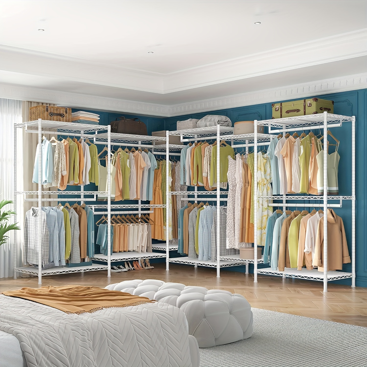 Hanging Clothes Storage Diy Clothes Rack Ideas Dress Up Storage