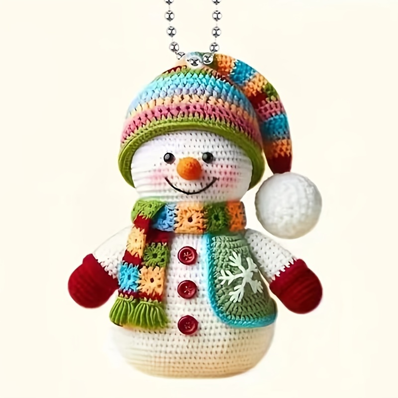 

Christmas Snowman Pendant Necklace - Jewelry For And Adults, , Non-metal , For Christmas, New , 2025, Couple, , , Decoration