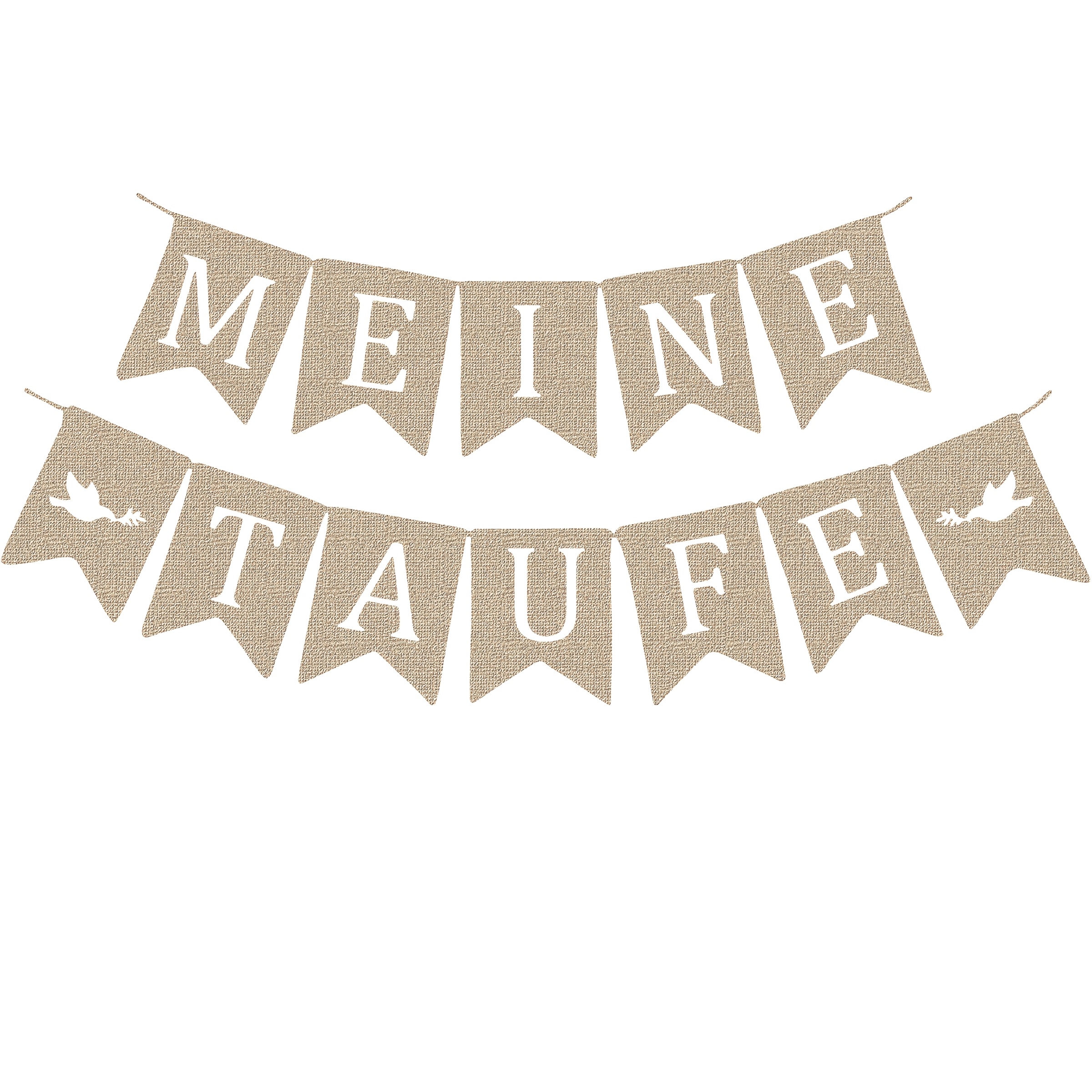 Image of A Banner In French And Spanish, For A Bathing And Baptism Festival Decoration, Featuring A Banner For A Baptism Party, With Banner And Decoration Arrangements