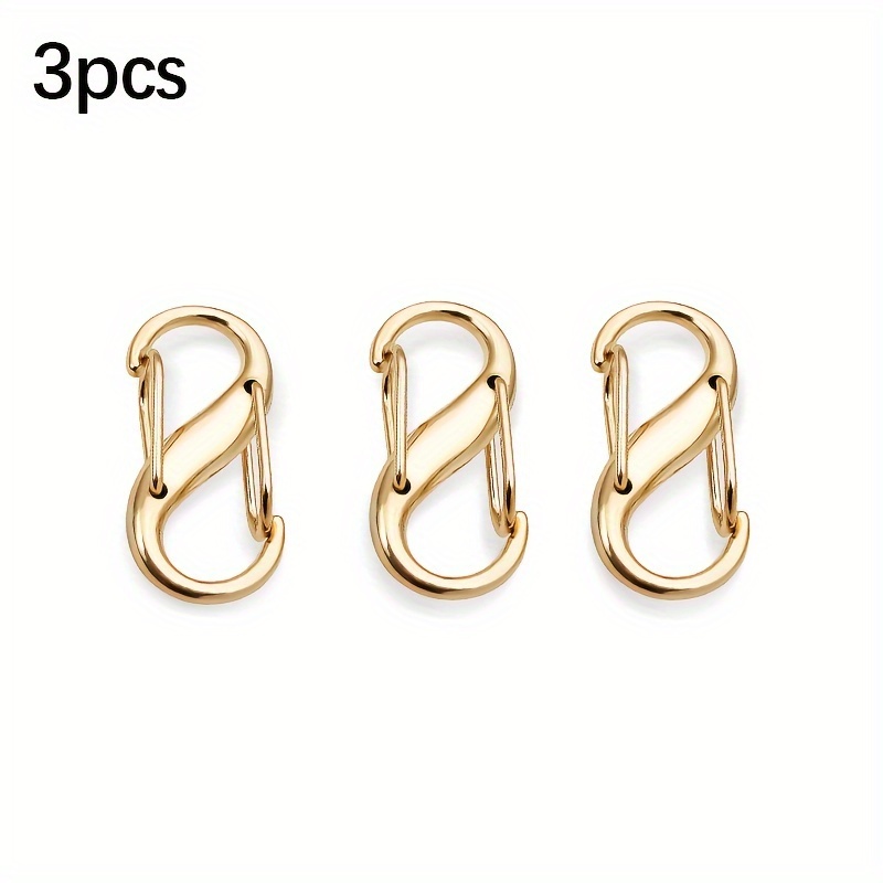 3pcs Zipper Clip Anti-theft Device, Double Opening Zipper Lock Anti-theft, Zipper Lock Is Suitable For Backpack To Keep Zipper Closed, Suitable For Travel Camping Luggage