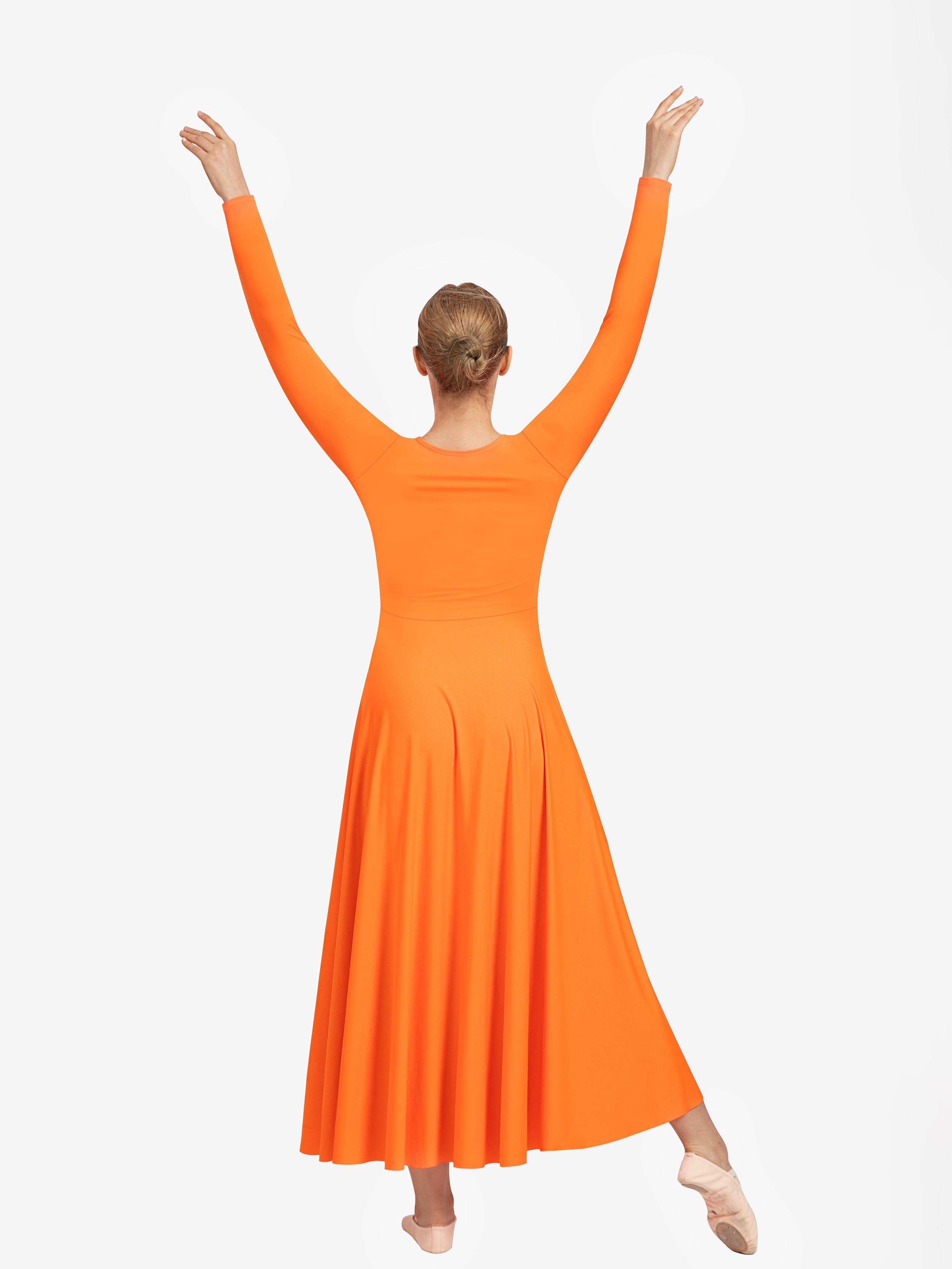 open lace back dress Orange Latin Competition Dress with Open Hips by LOAD by Design   TotallyAddictedtoDance