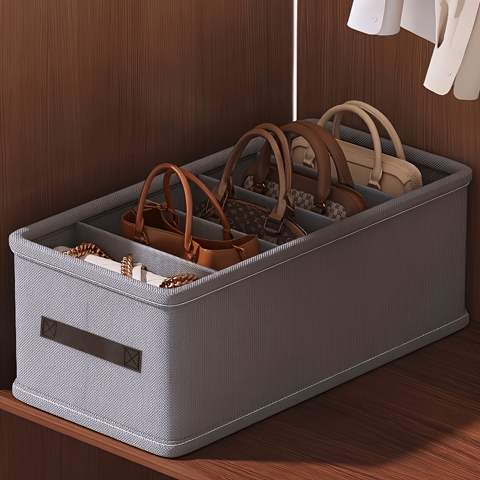 TEMU 1 pz Scatola Separatore Organizzatore per Borse, per Borse e Organizzazione Armadio, a Studenti, Camera da Letto, Dormitorio, Organizzazione