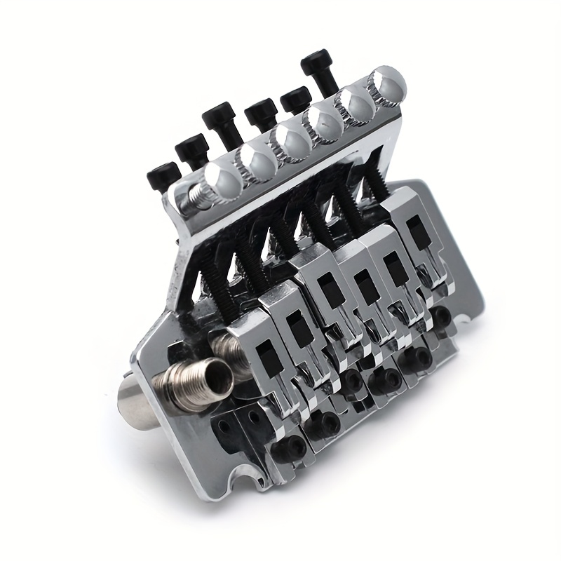 Electric Guitar Tremolo Bridge Double Locking Systyem Black/Silvery/Golden