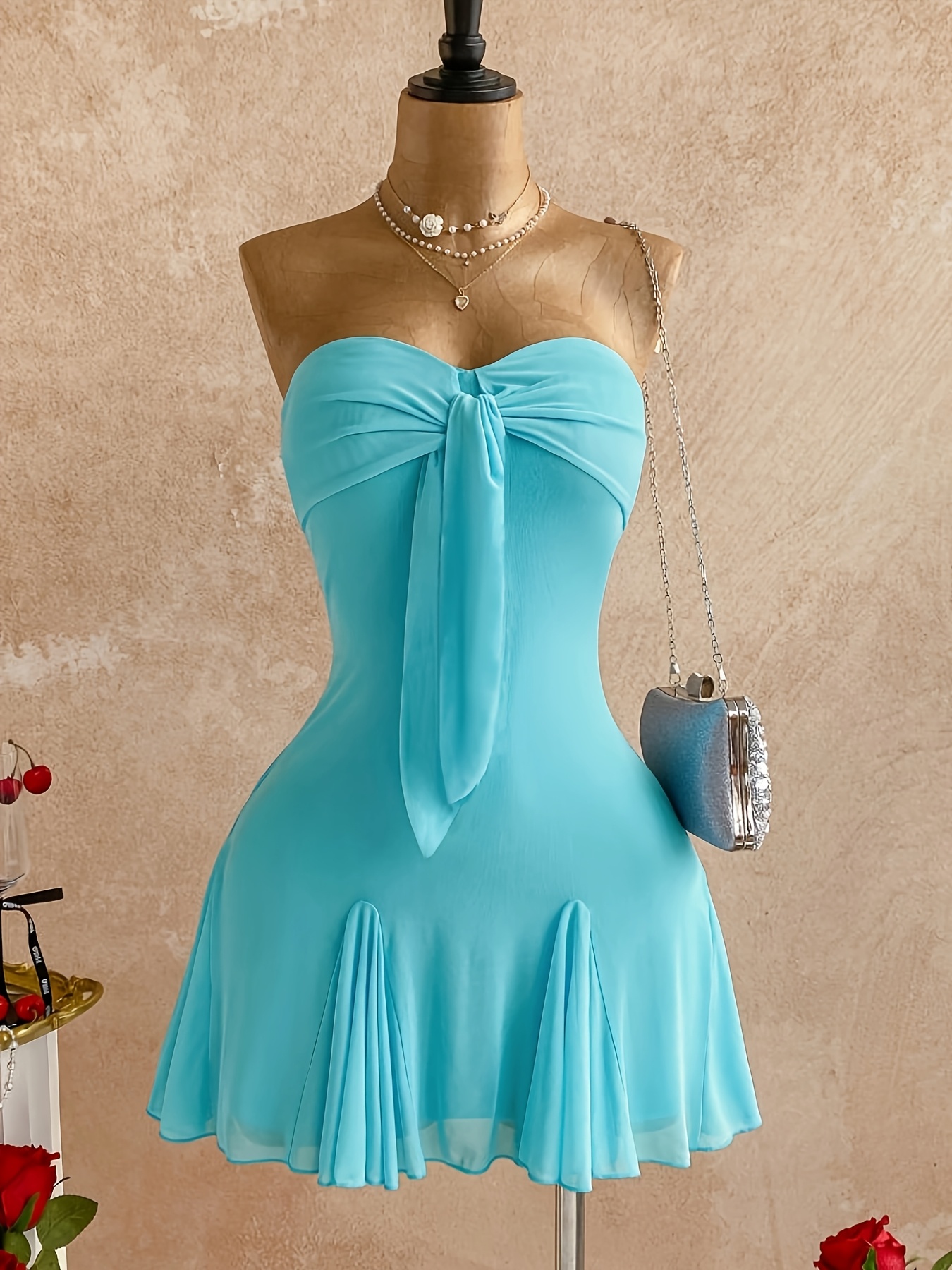 short purple sparkly dress A-Line Sweetheart Purple Sequin Short Homecoming Dress #sea100 – SELINADRESS main image 1