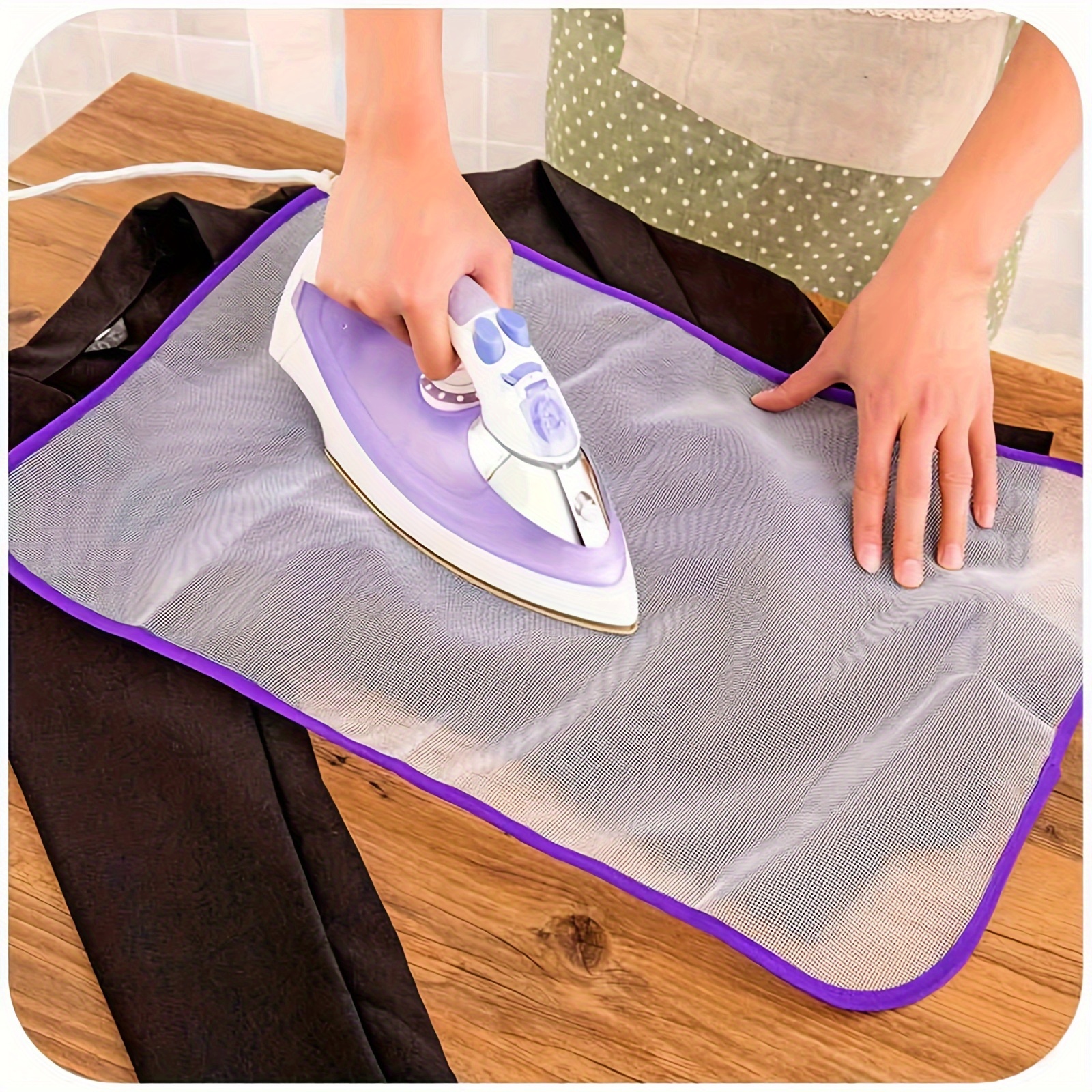 

4pcs 80*40cm Ironing Board Ironing Cloth Guard Protect Delicate Garment Clothes Home Accessories Random Color