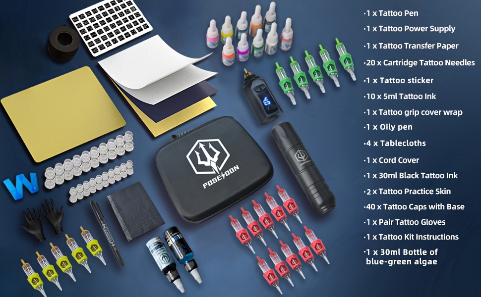 その他 Skin 2 tattoo machine set(made in italy) Skin 2 tattoo machine set(made in italy) Complete Tattoo Kit