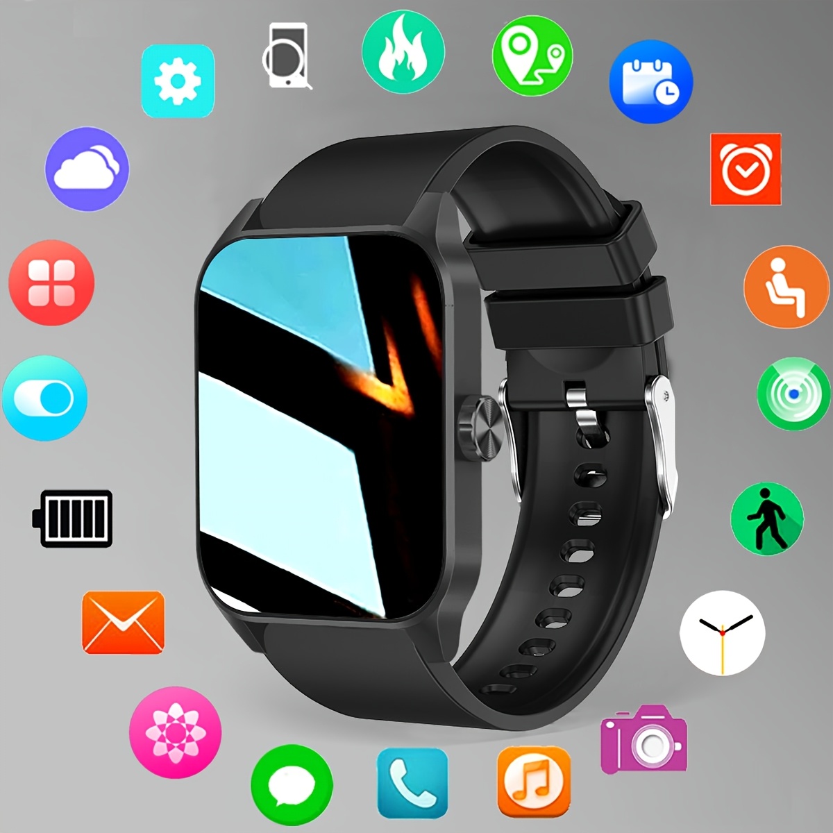 Wearable Devices Smart Watch Stylish 2024 New 3* Dial Women