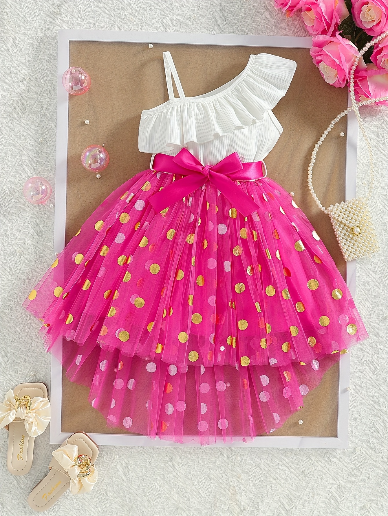 slim fit dress slacks Tutu du Monde Baby Passion Petal Tutu Dress main image 0